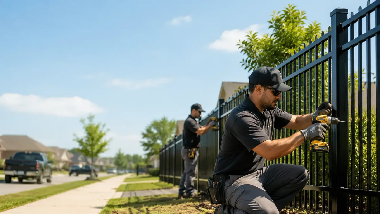Metal Fence Installation in Bison, OK